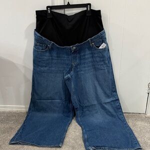 GAP Women's Dark Blue Flare Jeans